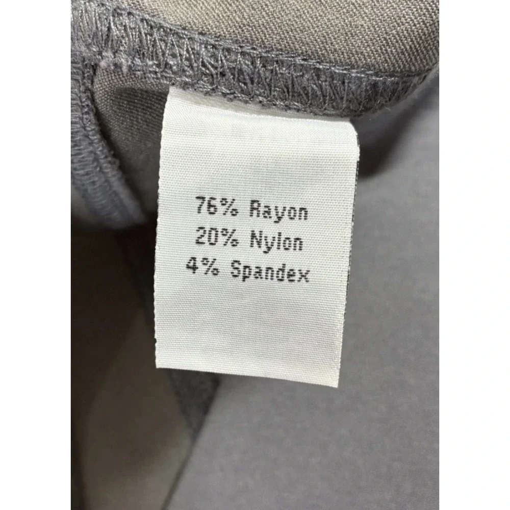 GG Blue Women Golf Pull-On Short Capri Gray Stretch Casual‎ Walking Athletic 10